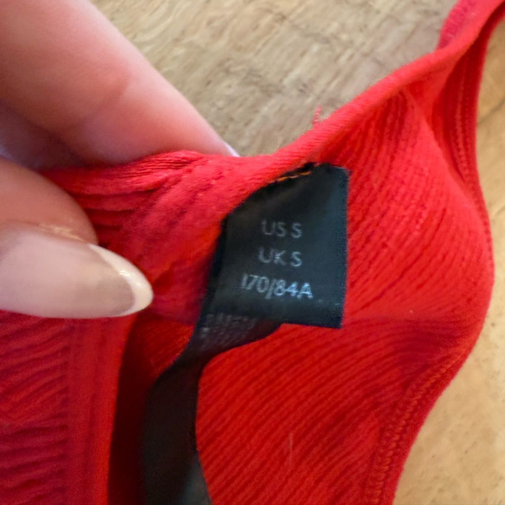 Red Halter Top - Picture 4 of 4